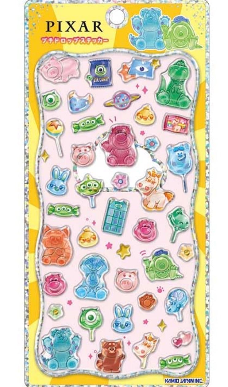 ディズニー ミッキー&フレンズ ピクサー　プチドロップステッカー 11枚セット ディズニー ミッキー&フレンズ ピクサー プチドロップステッカー 11枚