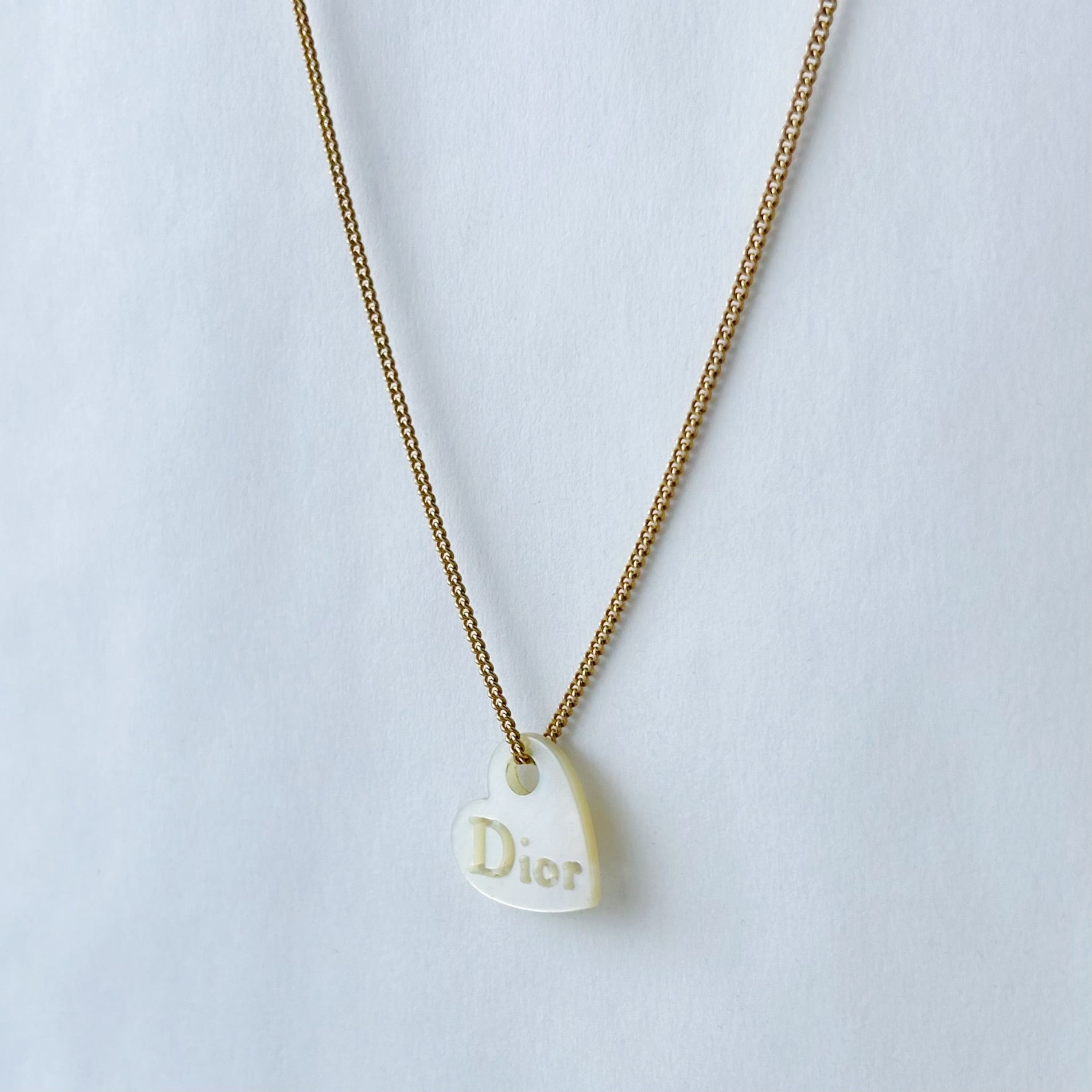 ✨未使用✨タグ付き‼️Dior ♡ Vintage ♡ necklace VINTAGE DIOR/ディオール 】necklace logo（ネックレス）｜DECOUVERTE
