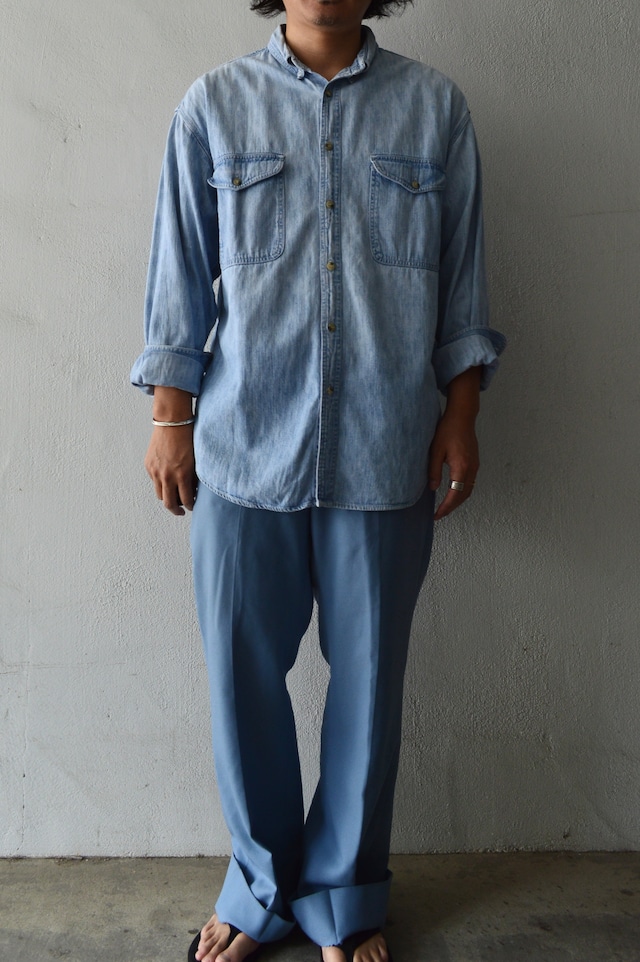 1970's Vintage US Poly Wool Slacks With Talon Zipper ビンテージ ポリスラックス 70s タロンジップ