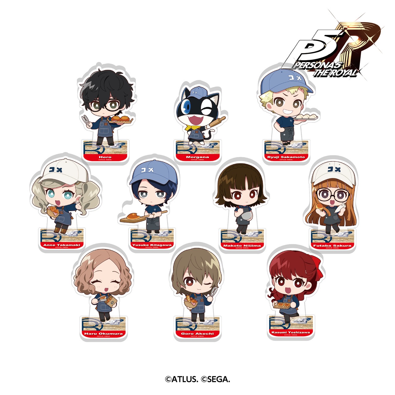 『ペルソナ3 リロード』『ペルソナ5 ザ・ロイヤル』×R Baker コラボ限定　アクリルスタンド　P5R（ブラインドパッケージ）