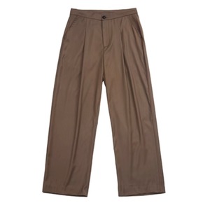 ストリートきれいめドレープパンツ　0697