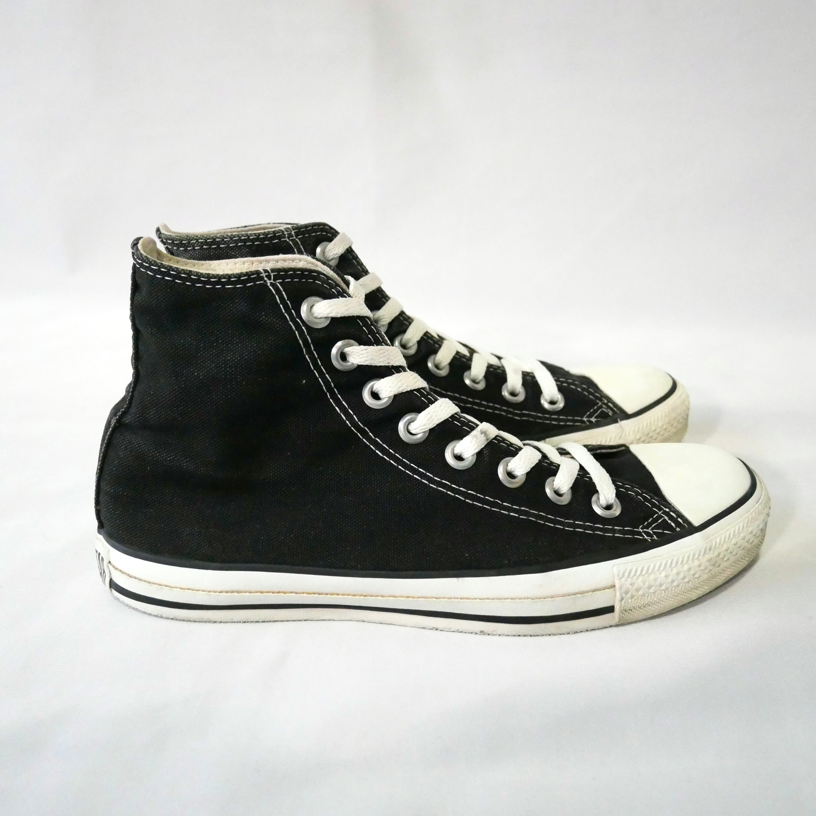 Made in USA 90s converse allstar hicut black 61/2 25cm アメリカ製