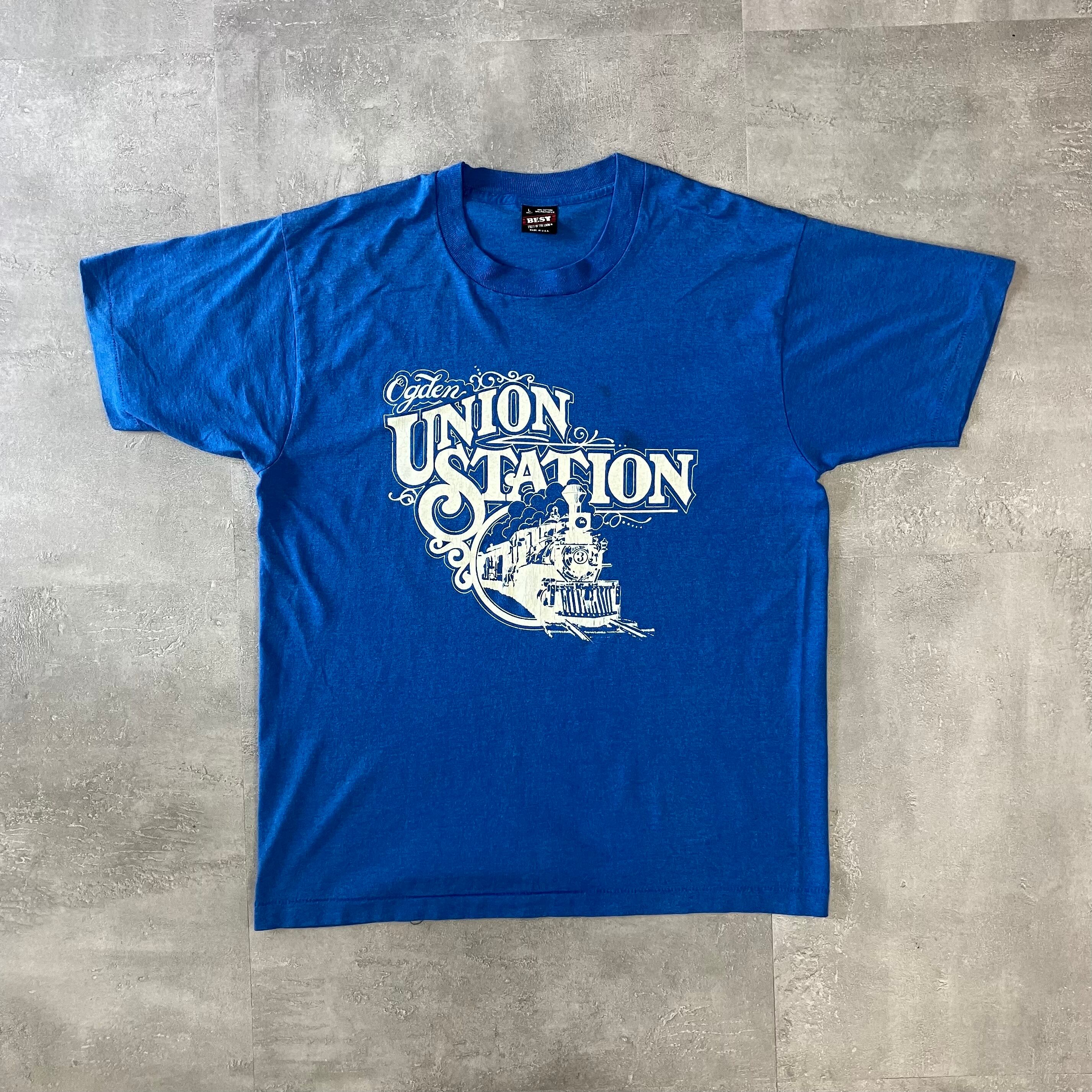 FRUIT OF THE ROOM フルーツオブザルーム 90s usa製 プリントTee L No.2514