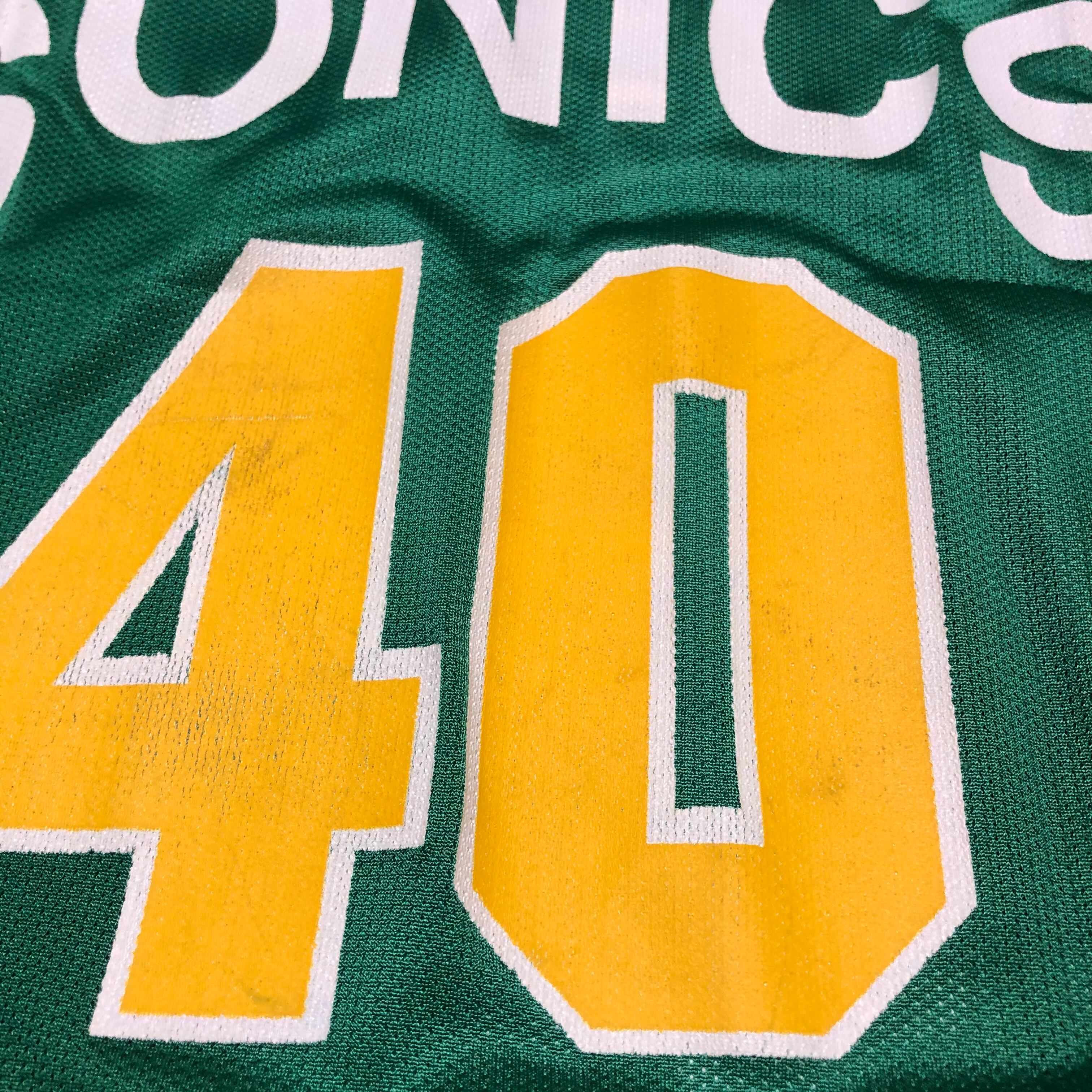 チャンピオン製 NBA SONICS 40ショーンケンプ ユニホーム