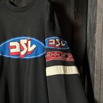 DIESEL レーシングスウェット 肉厚 ディーゼル 黒 L