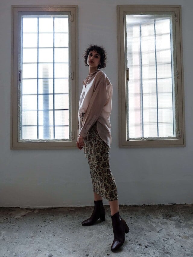 flower jacquard skirt | Katrin TOKYO flower jacquard skirt | Katrin TOKYO