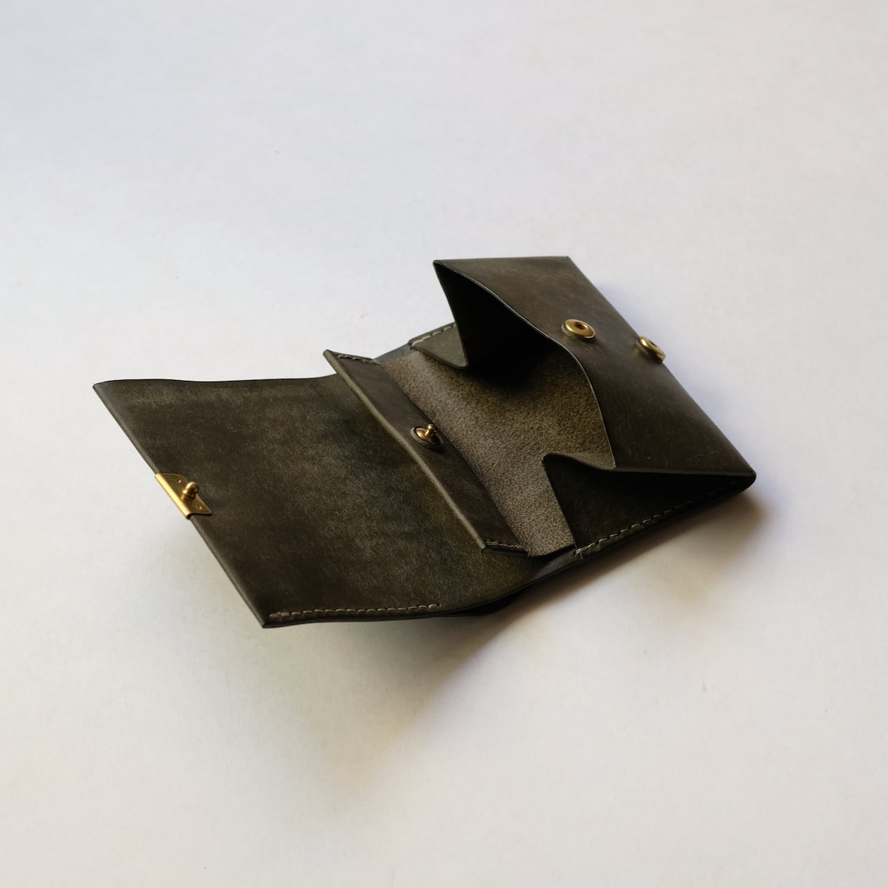 fold wallet / 二つ折り財布 - gri - プエブロ | chamoto