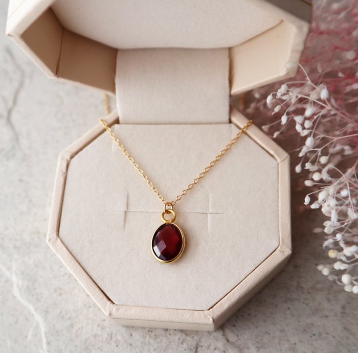 トパーズ ガーネット アメジストなど多彩な宝石のハンドメイドリング