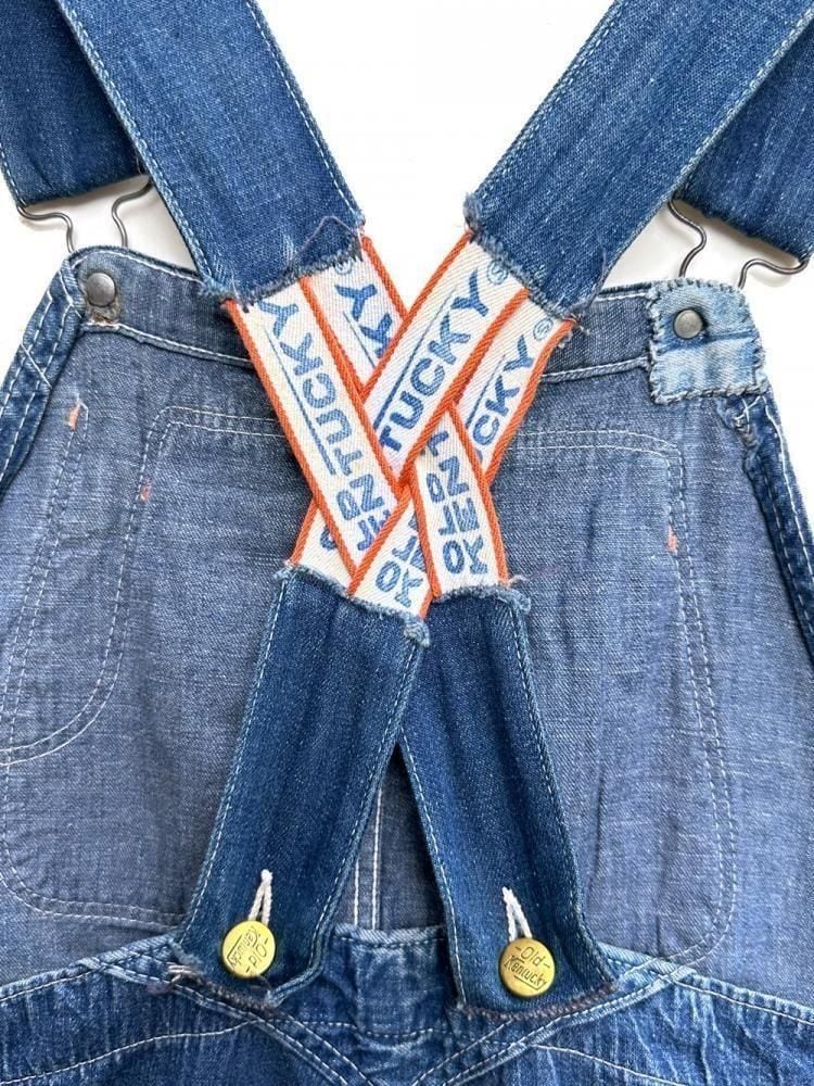 OLD KENTUCKY] Vintage low back denim overalls [1950s-] Vintage