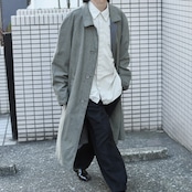 GEGRGE fake suede shirt cream