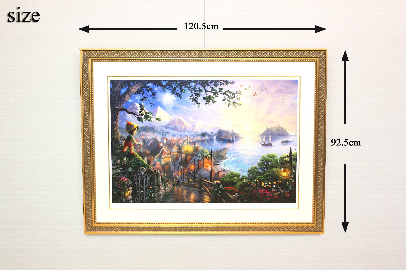 ディズニー絵画 トーマス キンケード ピノキオ/星に願いを ペーパー