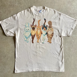 1990s HEP CAT "Cat Coming and Going" L Made in USA