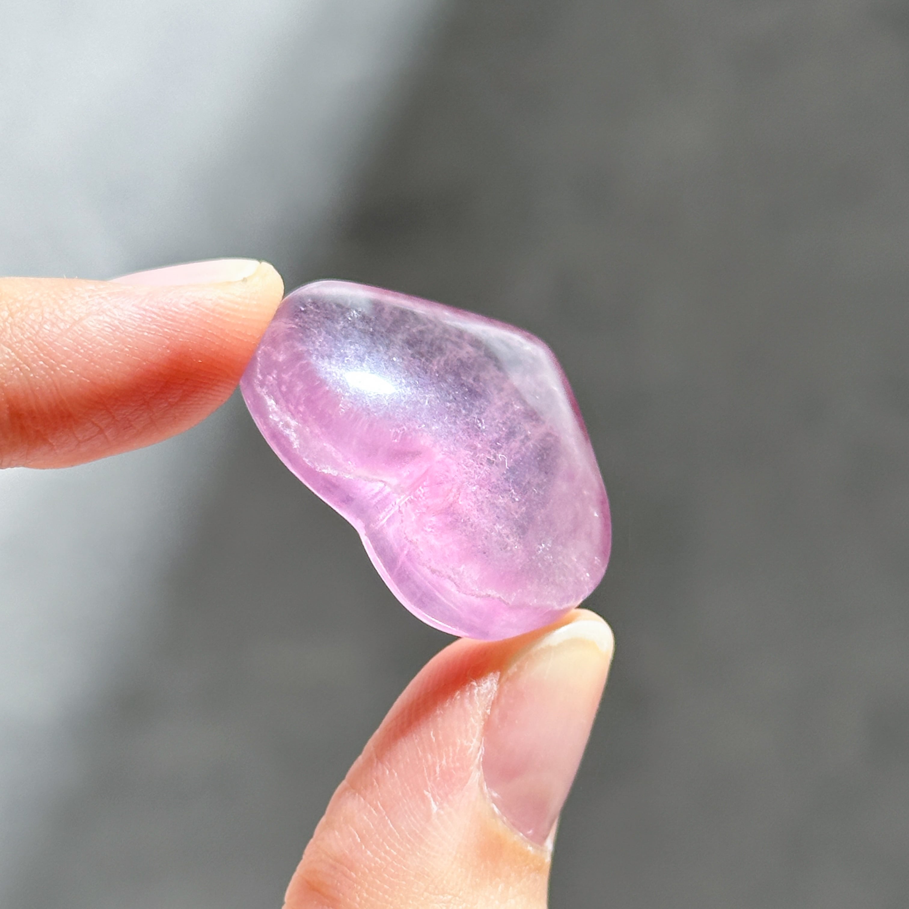 レインボーフローライト ハート61◇ Rainbow Fluorite ◇天然石・鉱物