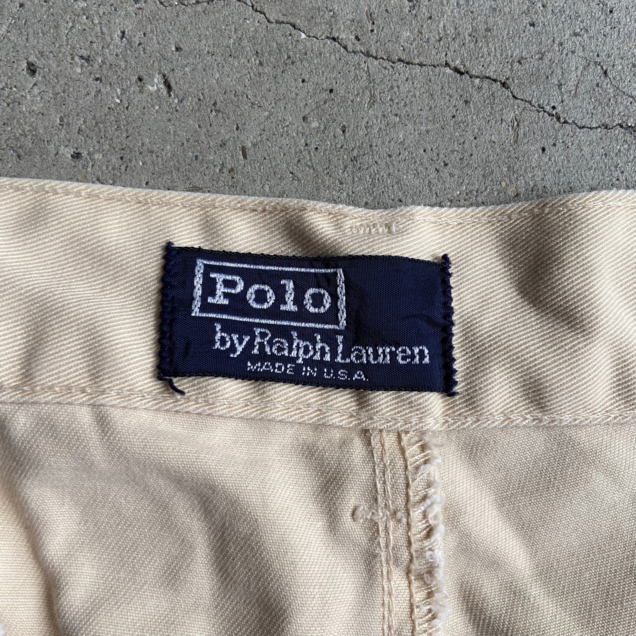 USA製 90年代 Polo by Ralph Lauren ポロラルフローレン チノパンツ