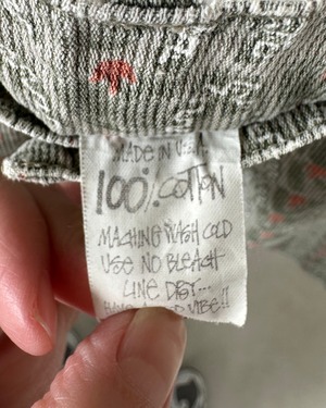 -Stussy- Vintage 80s Print Shorts made in USA
