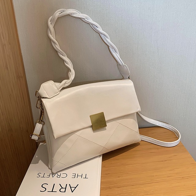 Shangxin小さなバッグ女性バッグ2020新しいトレンディな夏のネット赤いファッションワンショルダーメッセンジャーバッグバージョンの野生の小さな正方形のバッグ Tiancai_Wing_Bag1200355