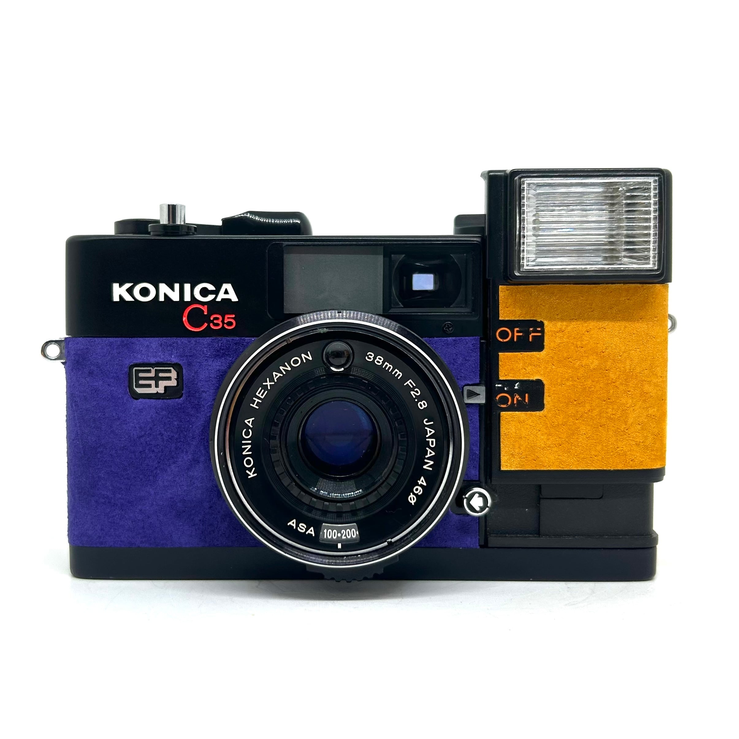 #665★稀少品★Konica C35 EF コンパクトフィルムカメラ フィルムカメラ】 KONICA C35 EF で撮りました！【Film Camera】 - YouTube