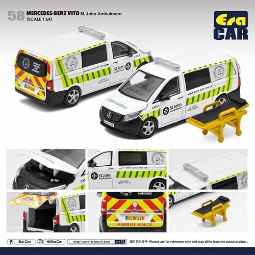 EraCar 1/64 58 Mercedes-Benz Vito St. John Ambulance