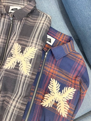 salvagepublic/チェックジップジャケット￥26,000(28,600)
