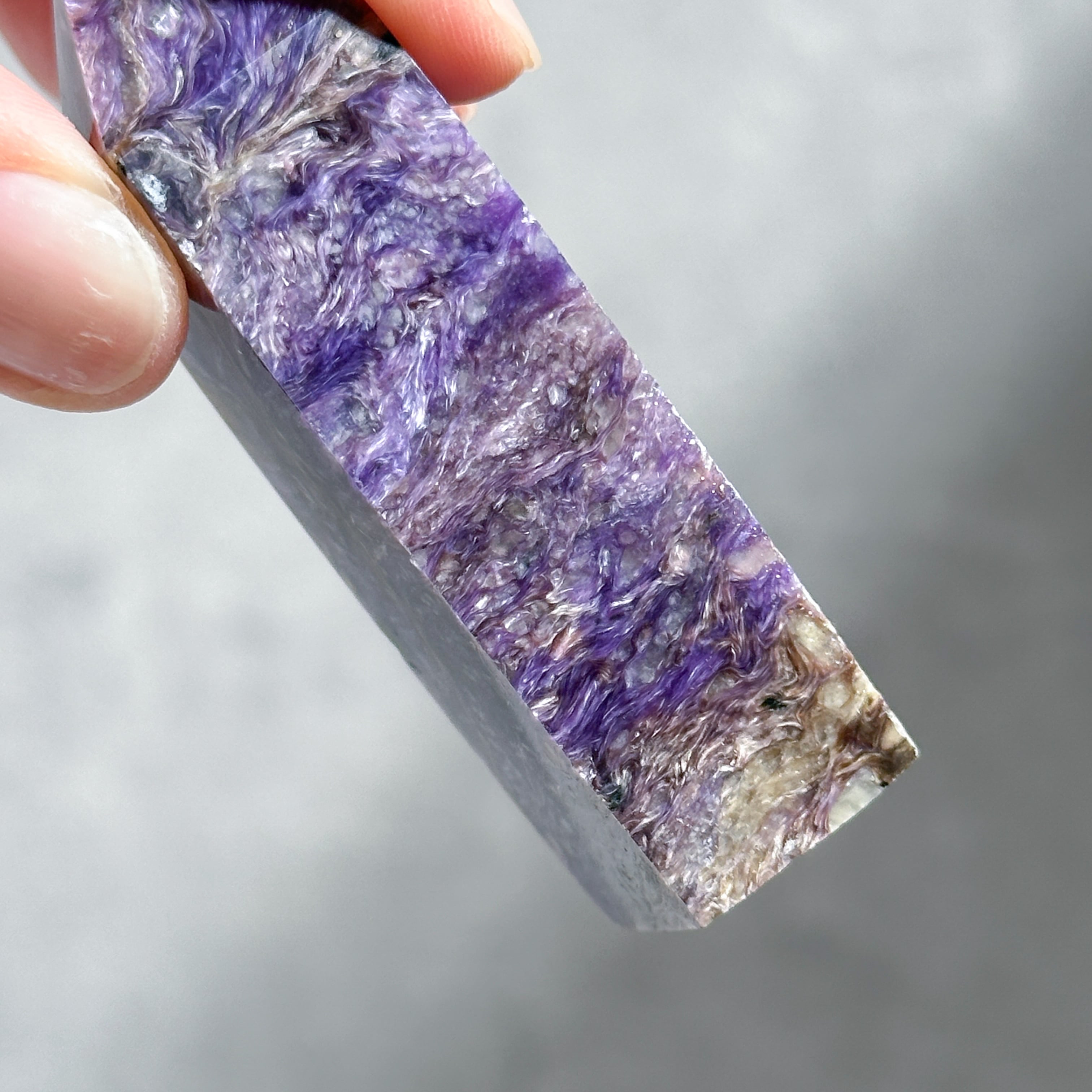 チャロアイト タワー41◇ Charoite ◇天然石・鉱物・パワーストーン