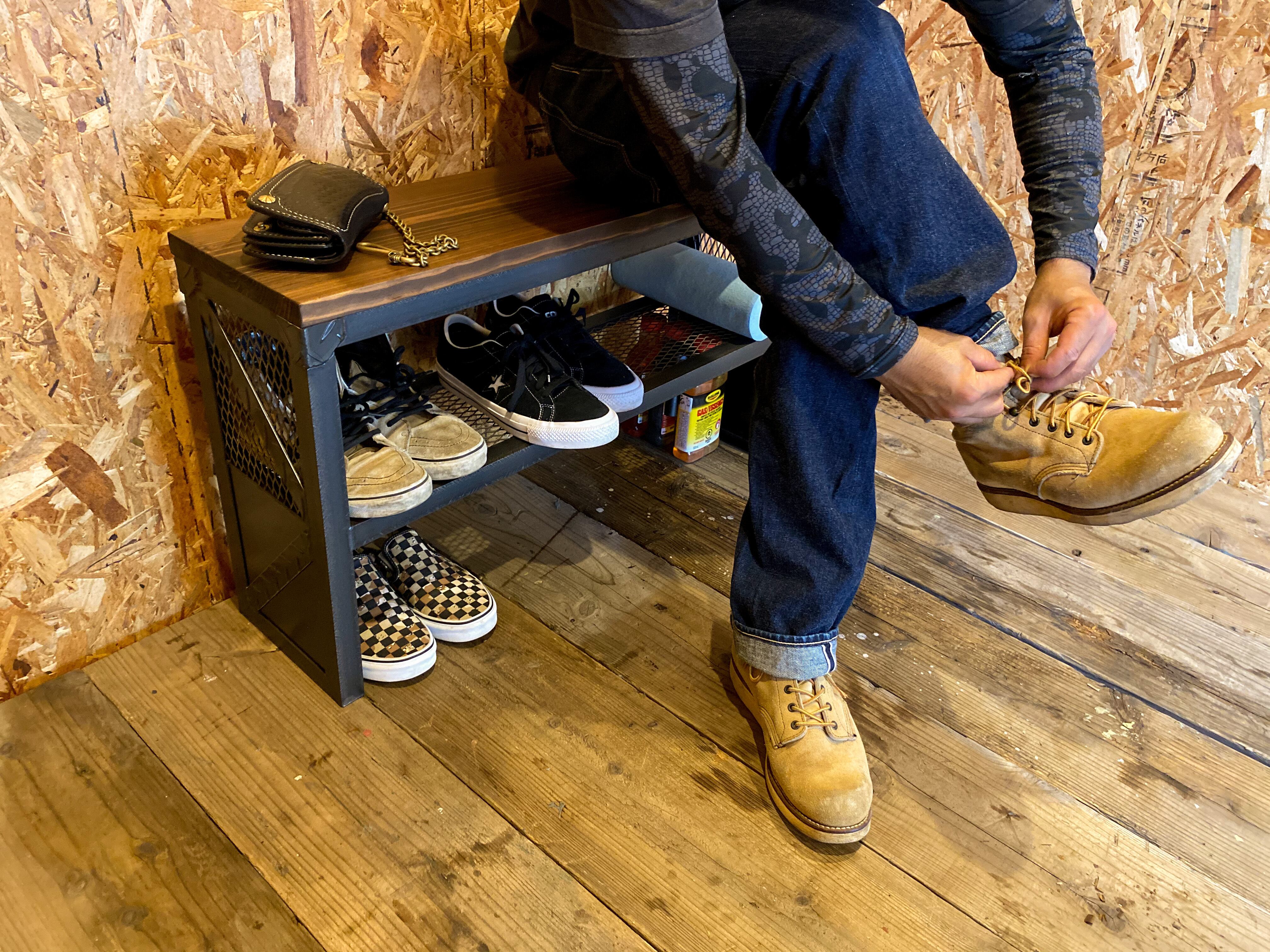 メッシュシューズラック【MSシリーズ】 | テンフィールドガレージ