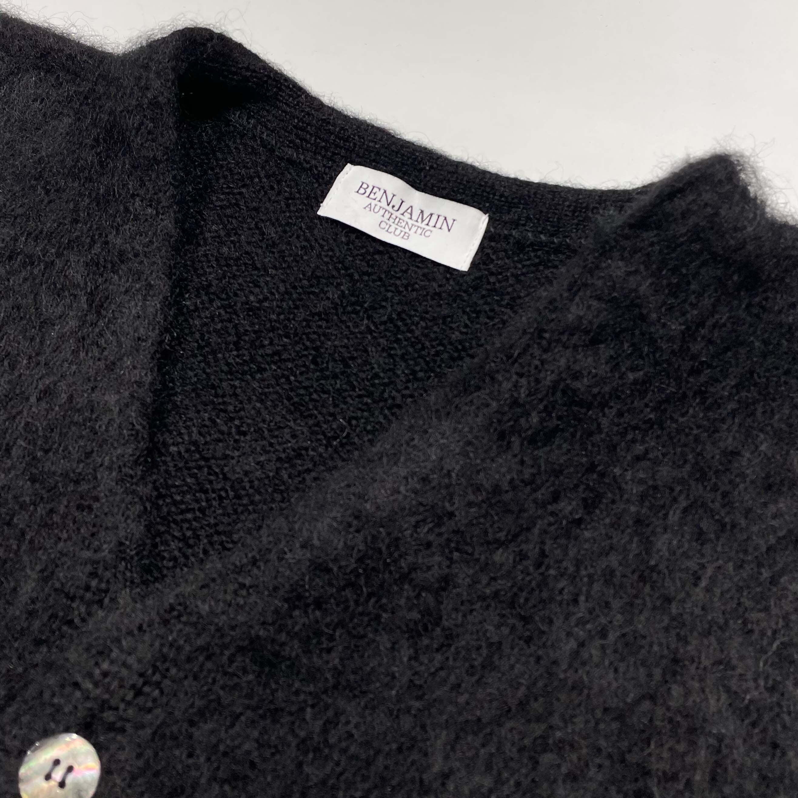 【美品】BENJAMIN AUTHENTIC CLUB モヘアカーディガン BENJAMIN AUTHENTIC CLUB モヘアカーディガン