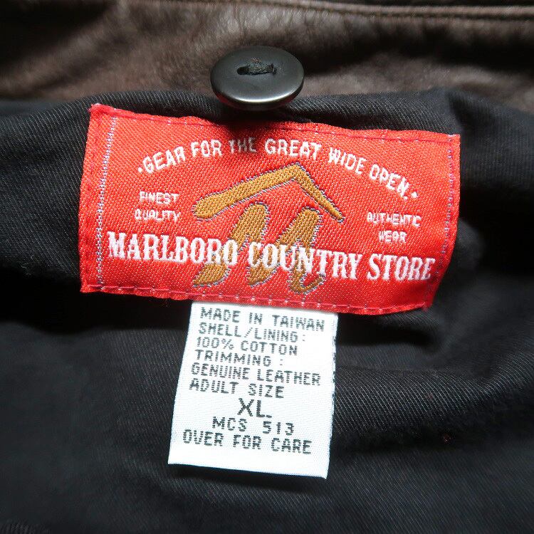 古着 90年代 MARLBORO COUNTRY STORE マルボロカントリーストア 襟