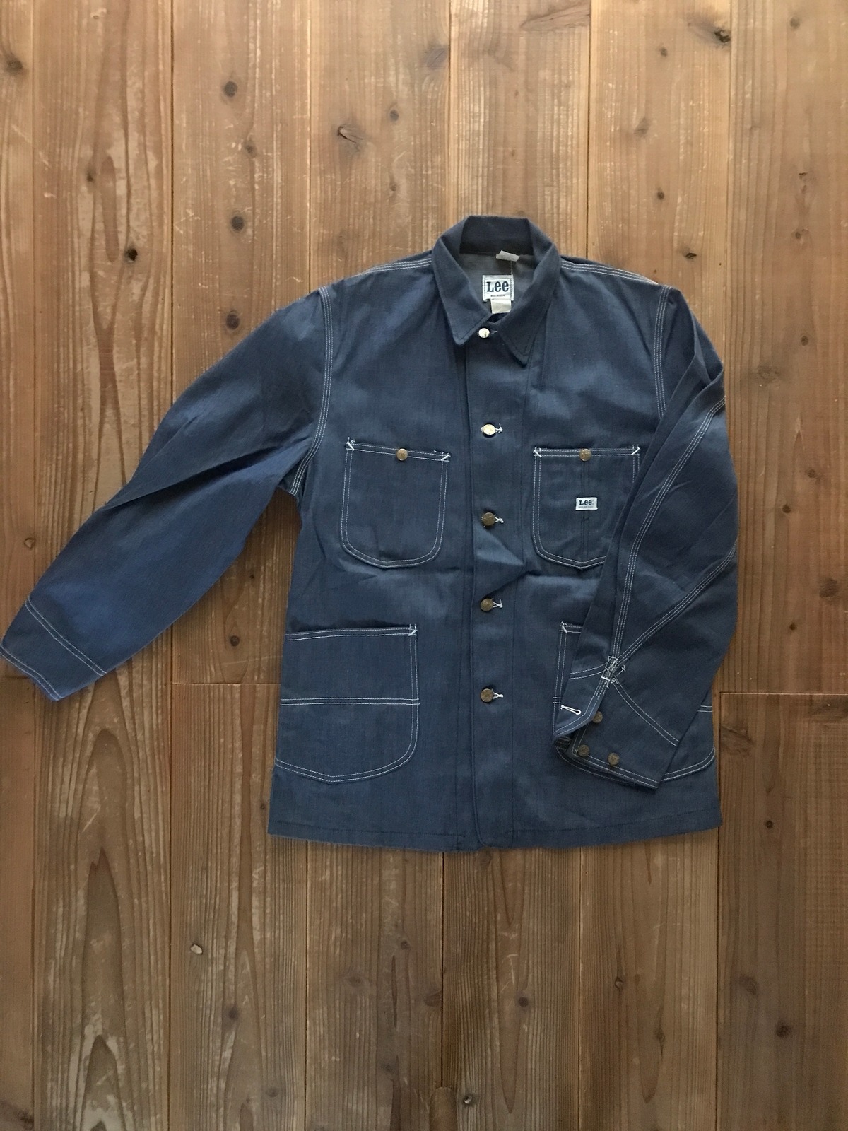 Lee 91-J 飛び出せ x 名古屋ダブルダッチ デニムカバーオール 38