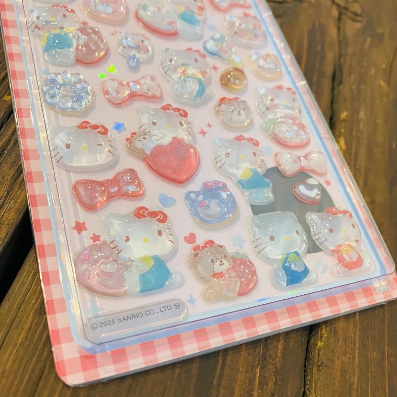 シール 正規品 ハローキティ シールセット 6枚 ボンボンドロップシール