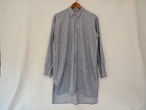 French Vintage grandpa shirt multi stripe