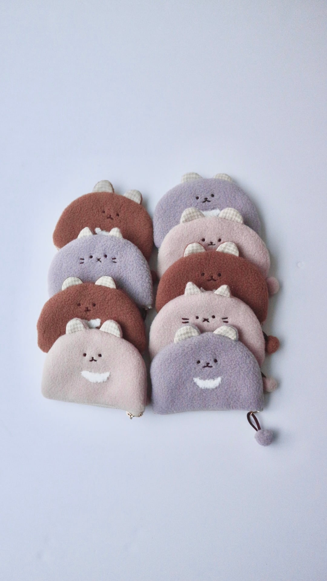 2月30日発送予定】つみきのわぐまのかまぼこポーチ | tsumikinomura