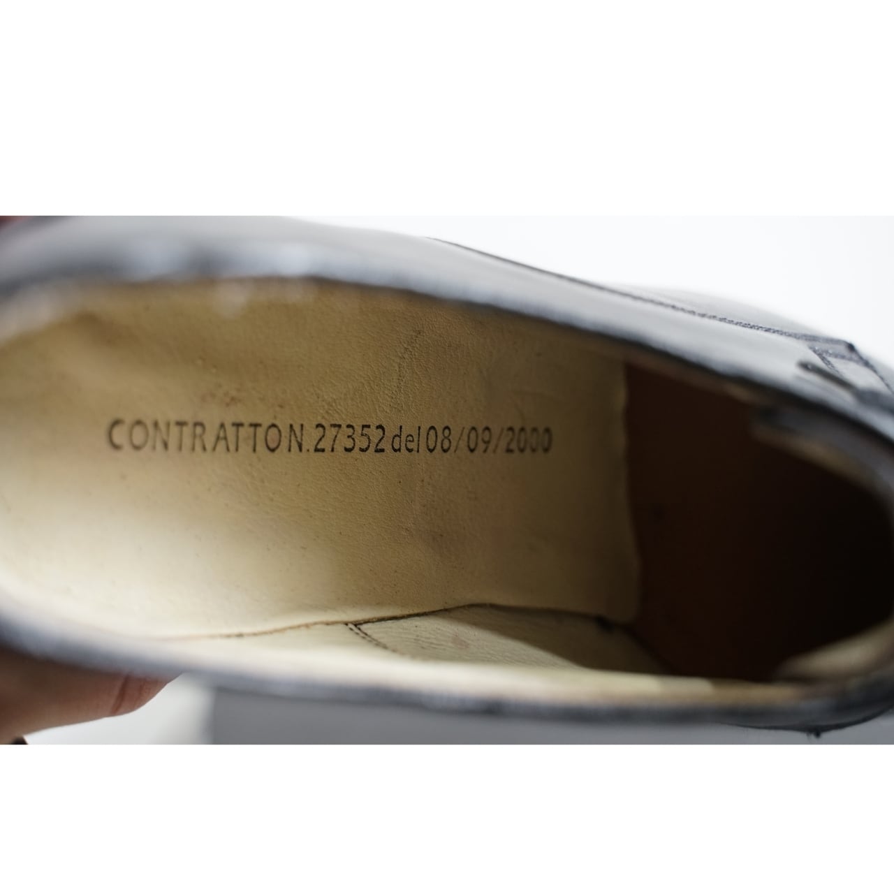 デッドストック　イタリア軍 カラビニエリ 42（26.5～27cm）｜SS94 デッドストック イタリア軍 カラビニエリ レザーサービスシューズ 42