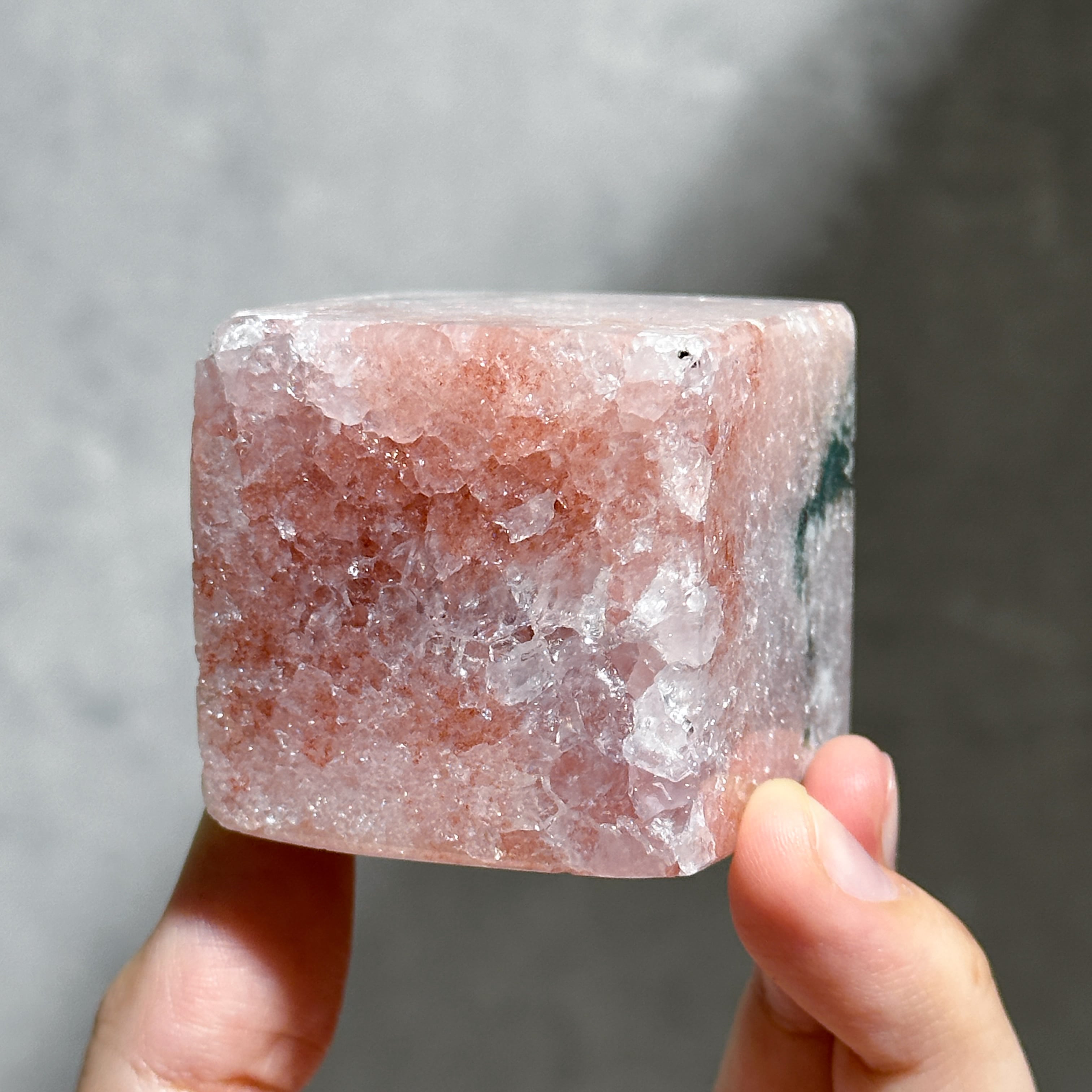 ハイクオリティ】ピンクアメジスト キューブ01◇ Pink Amethyst