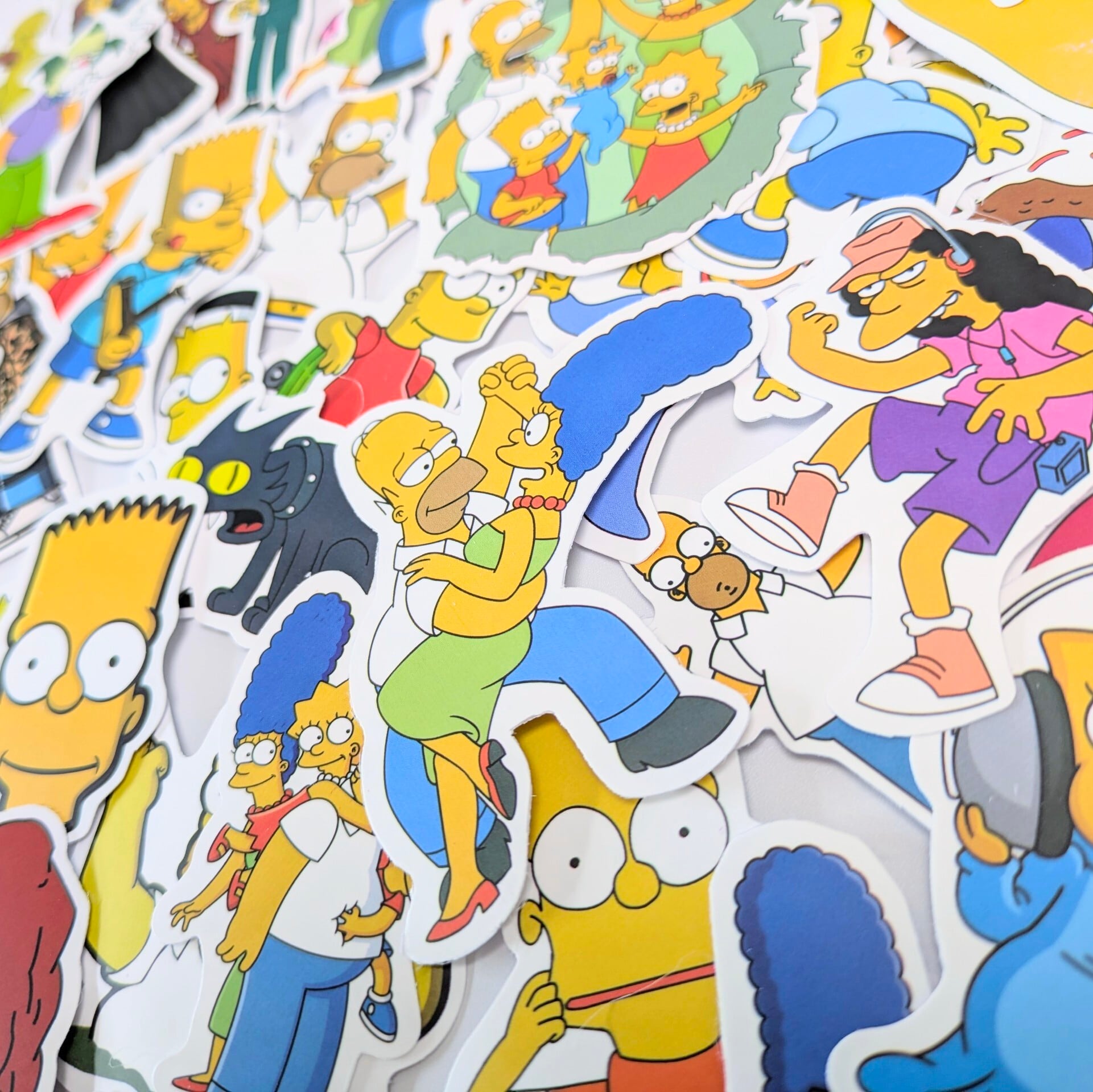 送料無料！【 The Simpsons / シンプソンズ 】STICKER（ステッカー）50枚SET　〚アメリカン雑貨 アメトイ〛