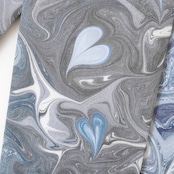 リバーシブル半巾帯 ［静かな心音］❤︎