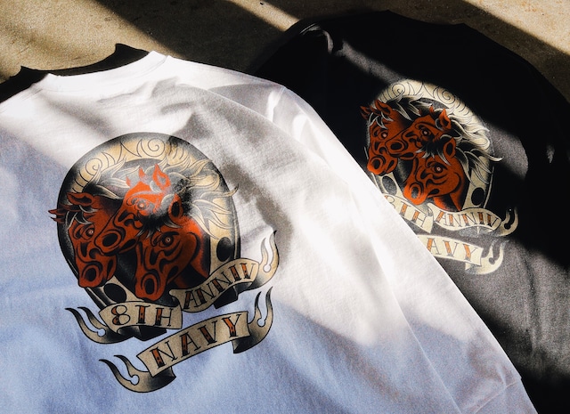 NAVY 8TH ANNIV. LONG TEE