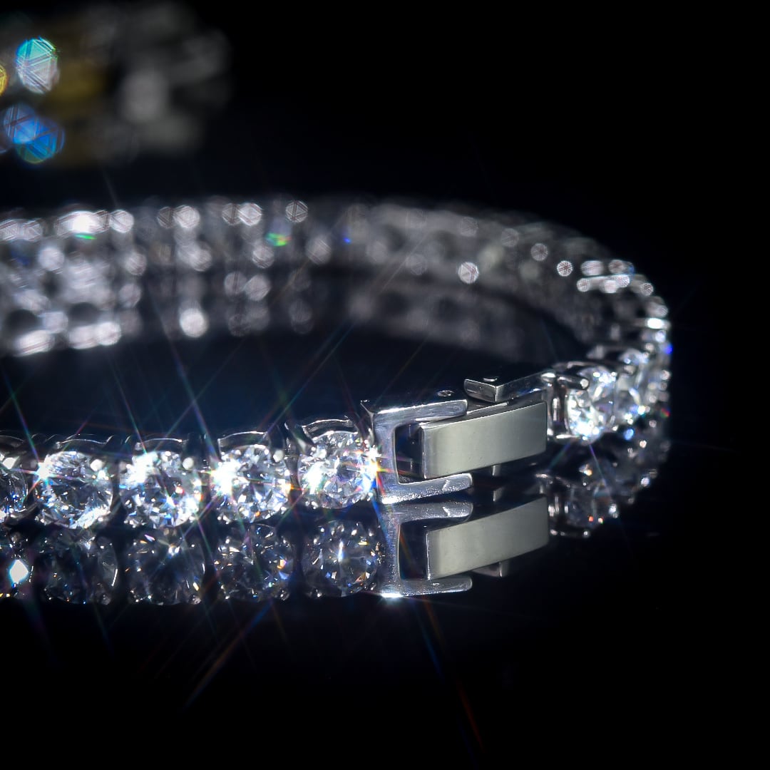 316L tennis necklace 【SILVER】【5mm】 | ✯Lucliss Jewelry✯