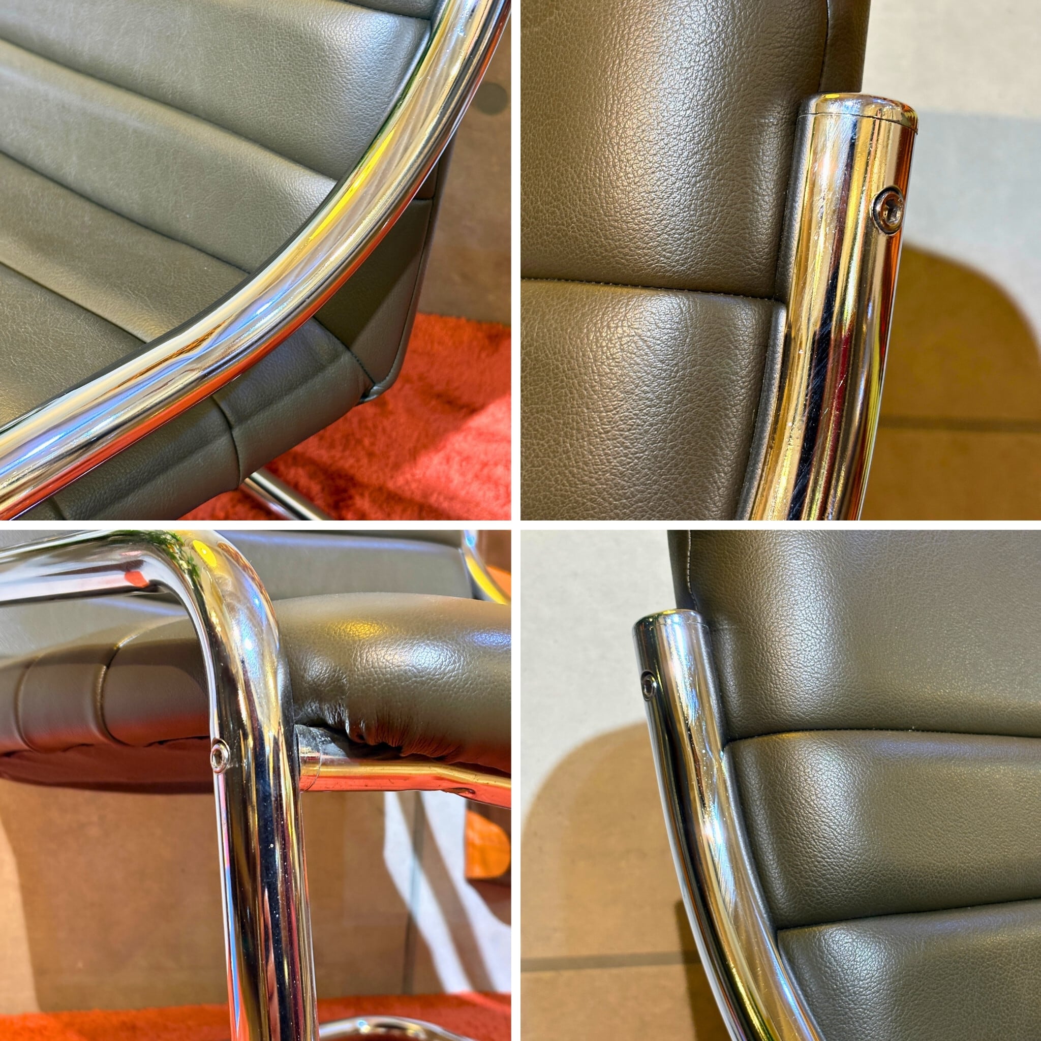 USED】Cantilever Chrome Lounge Chair / カンティレバー ラウンジ