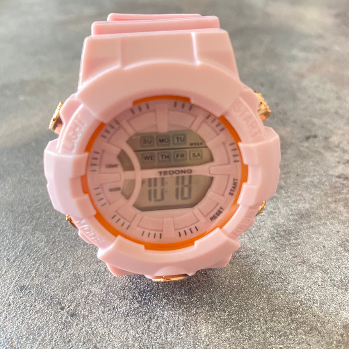 806 新品 TEDONG レディース&ガールズ 腕時計デジタル 多機能LED ...