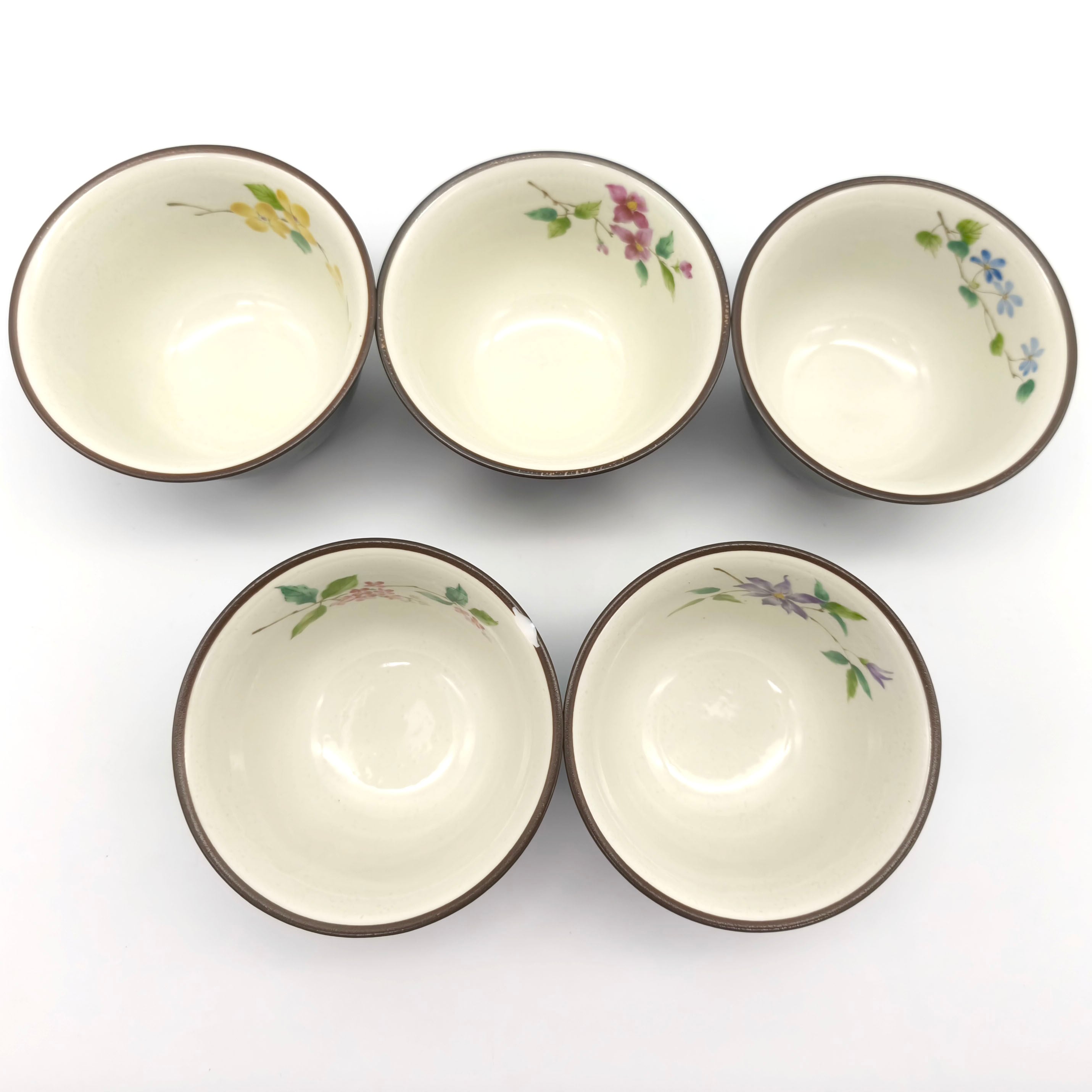 庫山窯・美濃焼　急須・蓋つき湯呑み茶碗・茶托セット【新品】 庫山窯・美濃焼・ティーカップ（湯呑茶碗）ソーサー（茶托）セット