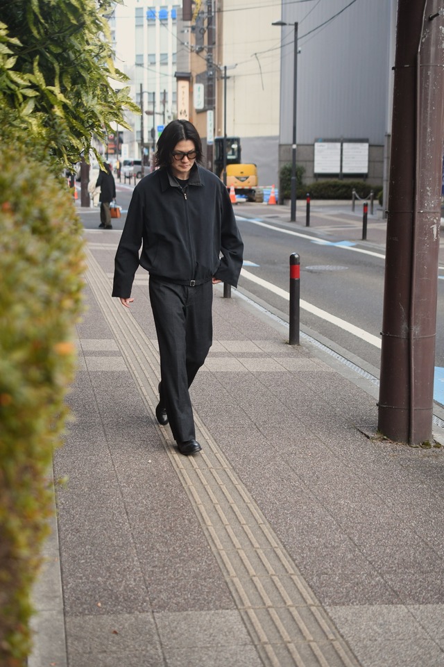 A.PRESSE / Washed Silk Souvenir Jacket