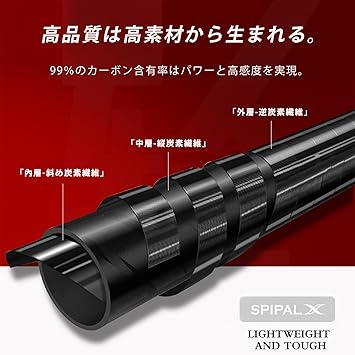 Dananier-HURRICANE シーバスロッド ベイトロッド スピニングロッド 超