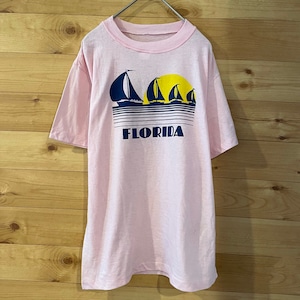 【FLORIDA】 80s 90s プリント Tシャツ フロリダ ビンテージ US古着