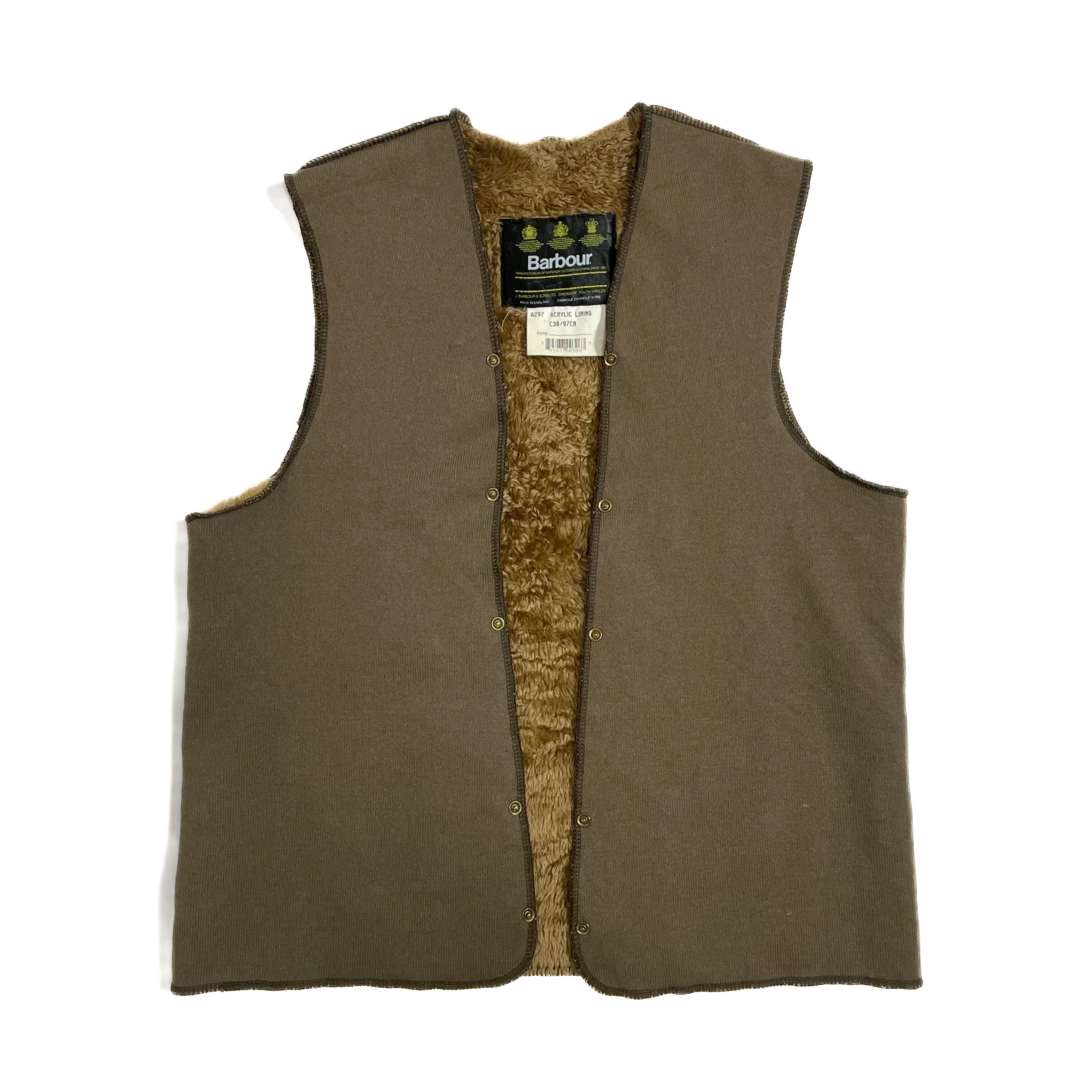 60s ユーロヴィンテージ モールスキン 裏地ボア ワークベスト 60s ユーロ ヴィンテージ モールスキン 裏地ボア ワークベスト