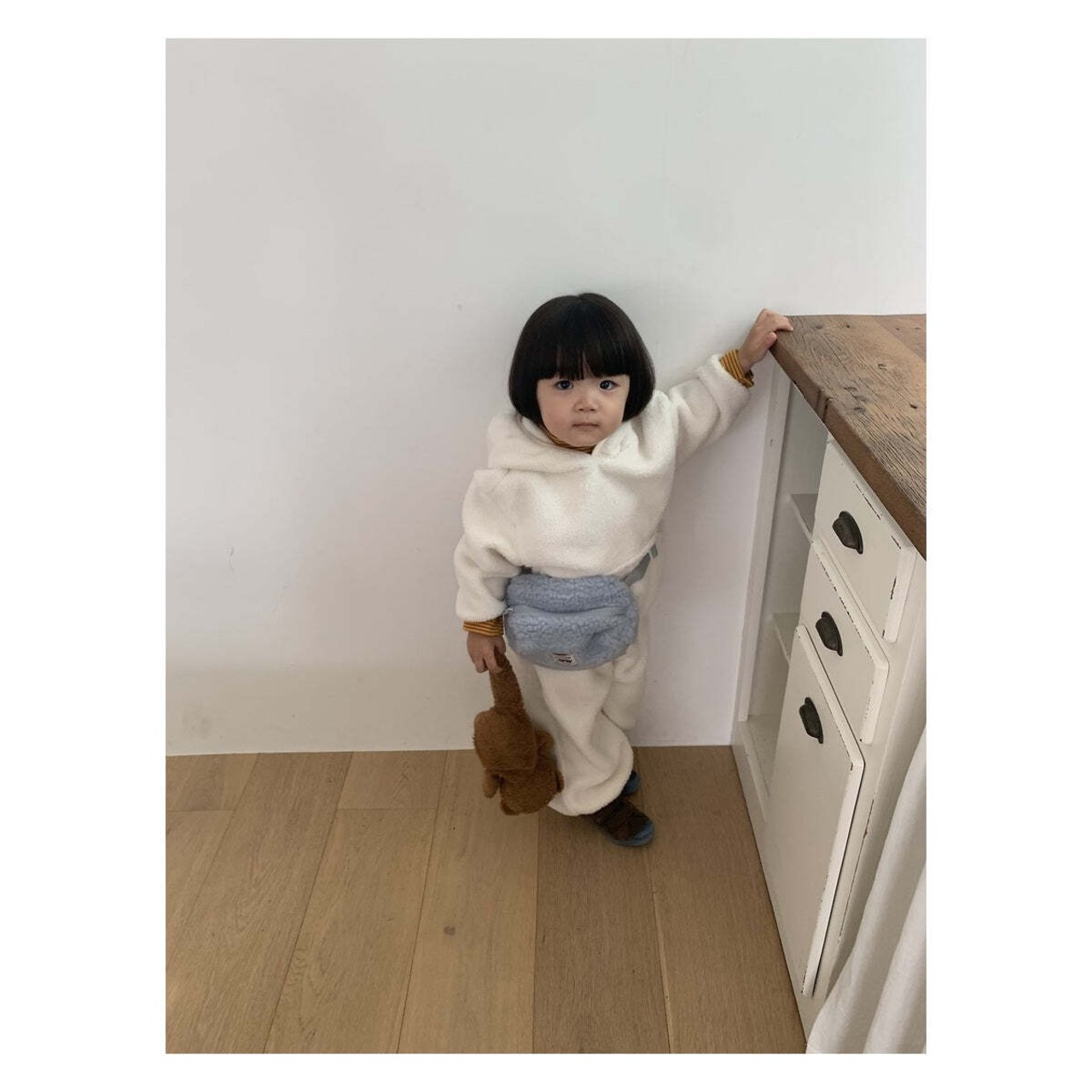 【取寄】PEPPER もこもこバッグ FREE｜冬服｜韓国子供服