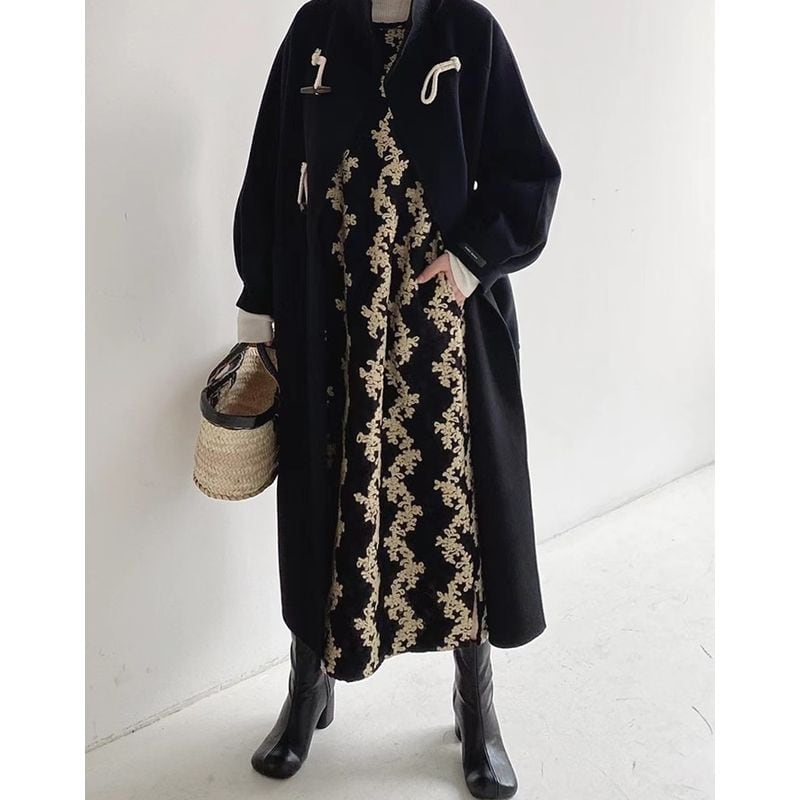 フラワージャガードノースリーブワンピース 200966 | coto.meki