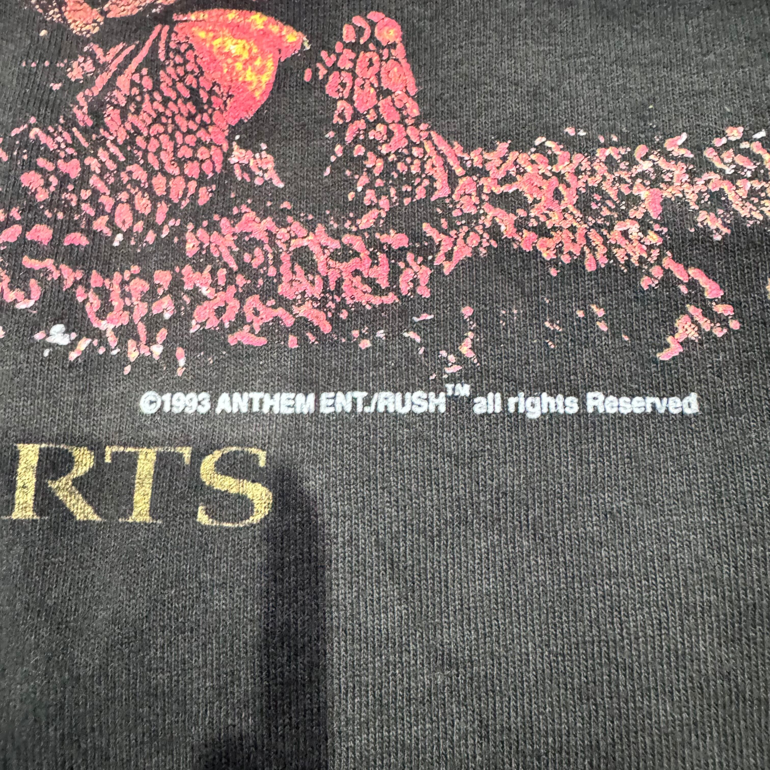 90s RUSH Tシャツ Counterparts バンドT うさぎ ブラック XL | 古着屋