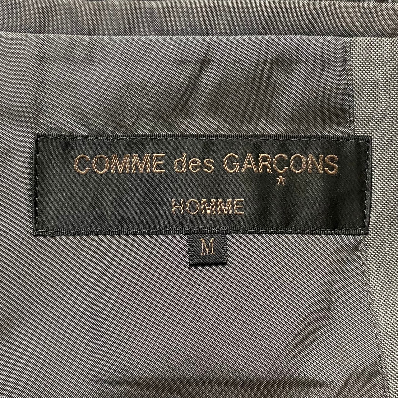 AD2000 COMME des GARCONS HOMME luster gray tailored jacket