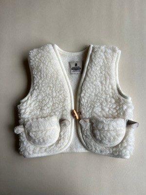 《 予約商品 》COLD BREAKER (ALWERO) / Alpi Piping Vest / Natural