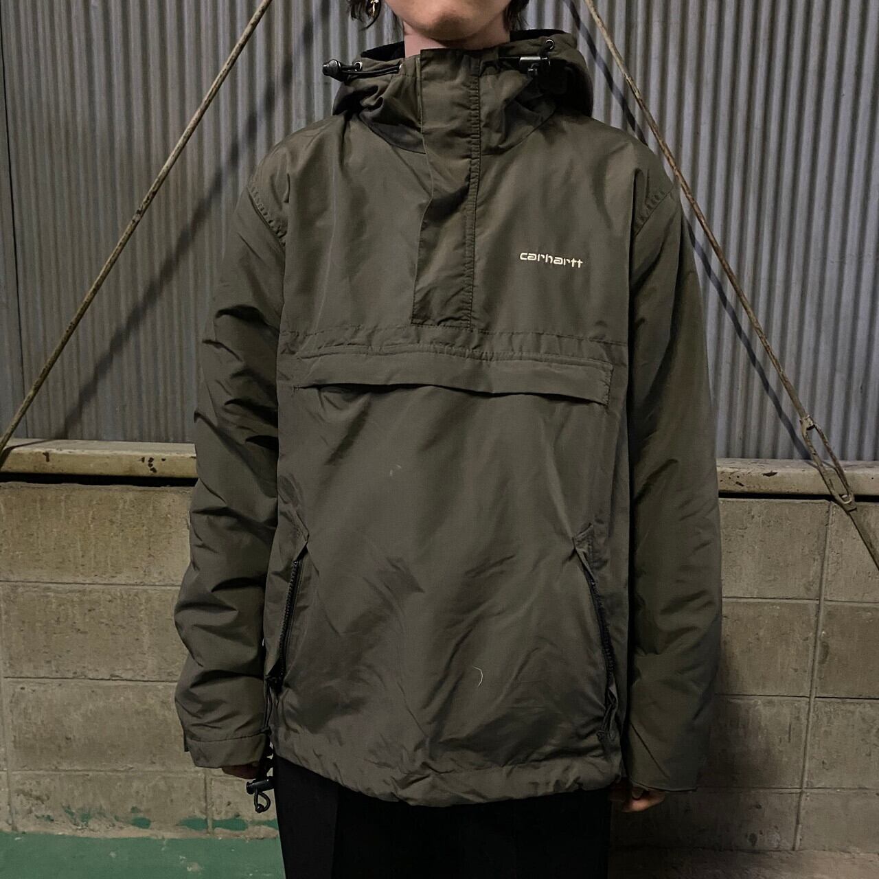 Carhartt カーハート アノラック ハーフジップナイロンジャケット  XL